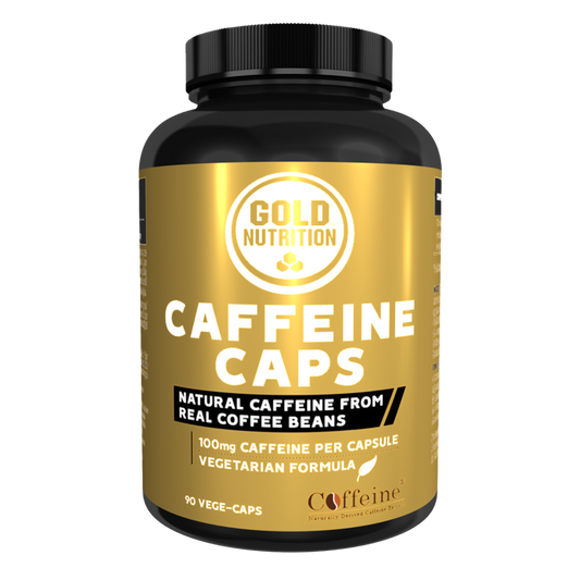 GoldNutrition | Caffeine 100MG | 90 Veggie Caps