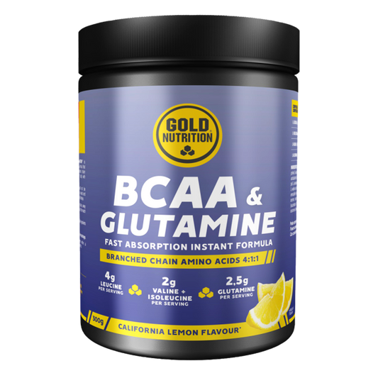 GoldNutrition | BCAA & Glutamine Powder | 300 gram