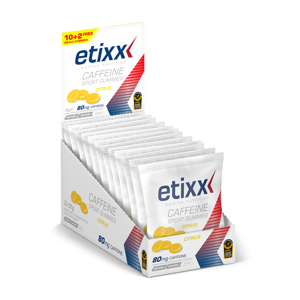 Etixx | Caffeine Sport Gummies | 30 gram