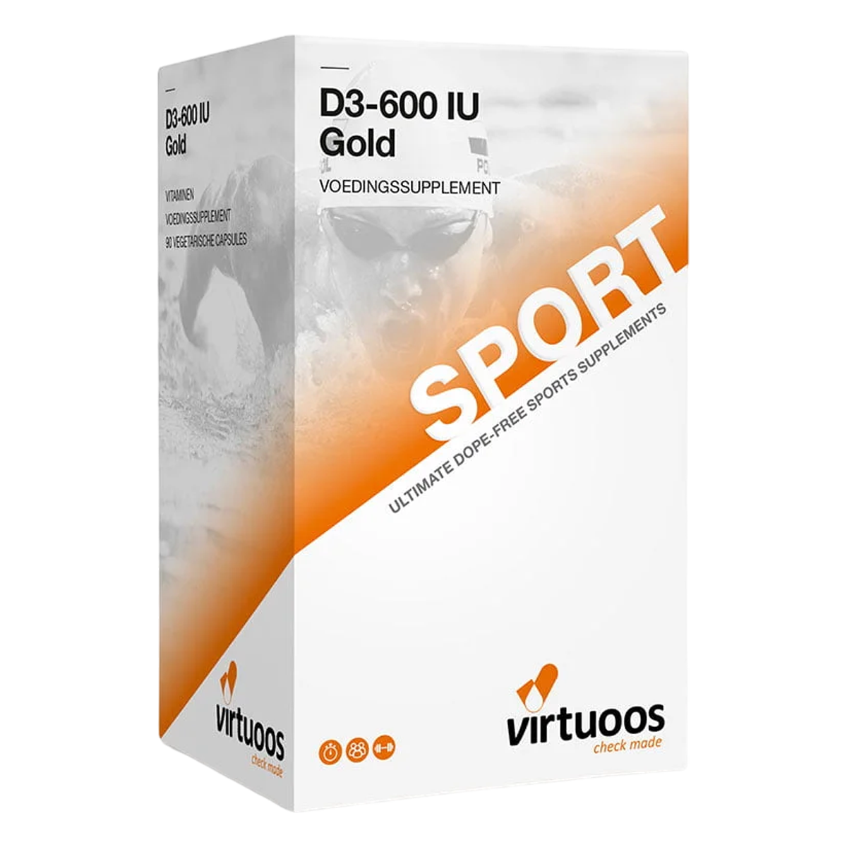 Virtuoos | D3-600 IU Gold | 90 Caps