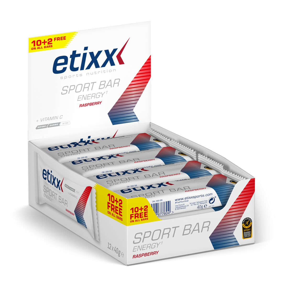 Etixx | Energy Sport Bar | 40 gram