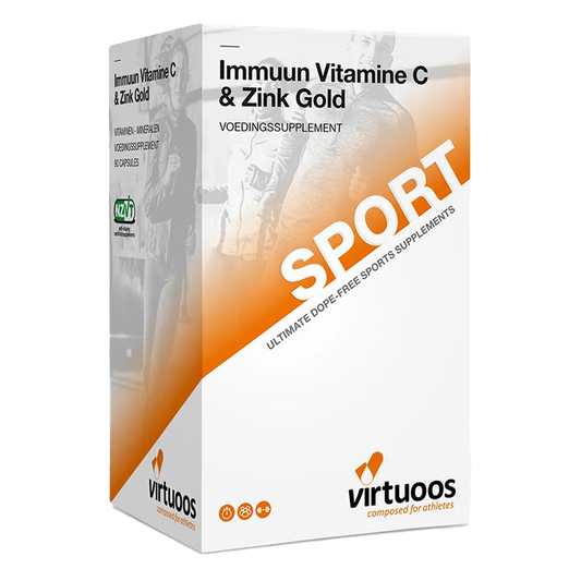 Virtuoos | Immuun Vitamine C & Zink Gold | 90 Caps