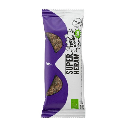 Superheraw | Organic Bar | Fruit & Nuts | 45 gram