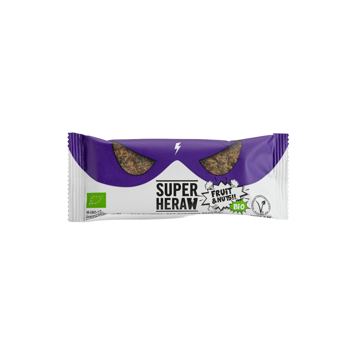 Superheraw | Organic Bar | Fruit & Nuts | 45 gram