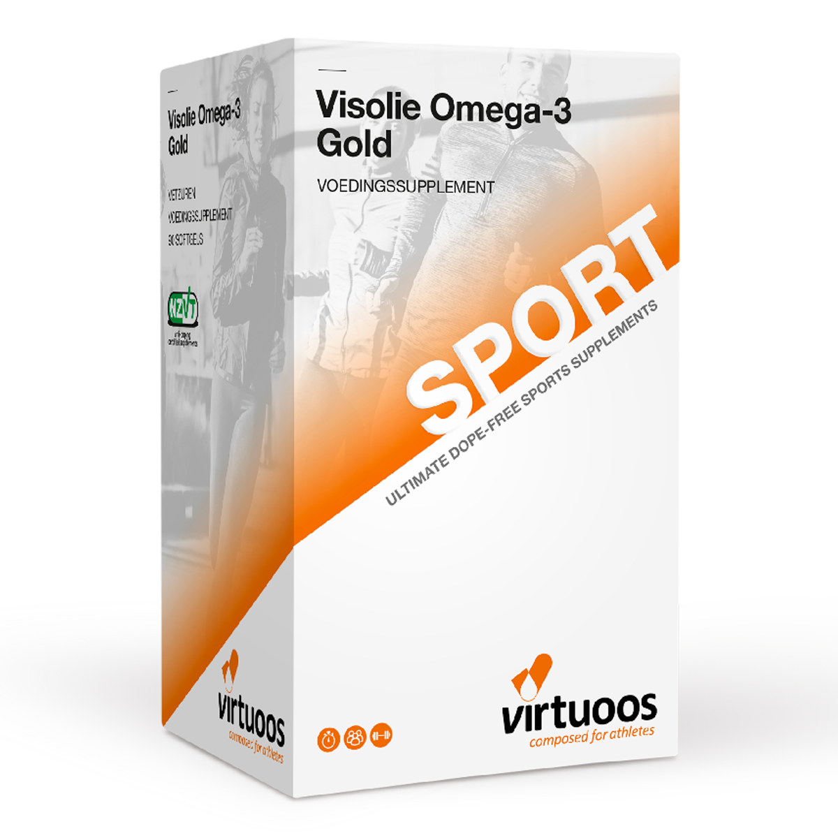 Virtuoos | Visolie Omega-3 Gold | 90 Softgels